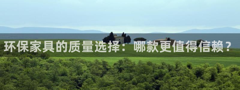 杏耀平台代理登录网址查询：环保家具的质量选择：哪款更值得信赖